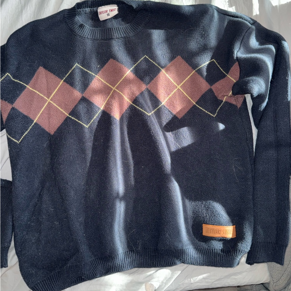 Taylor Swift All Too Well Argyle-never worn